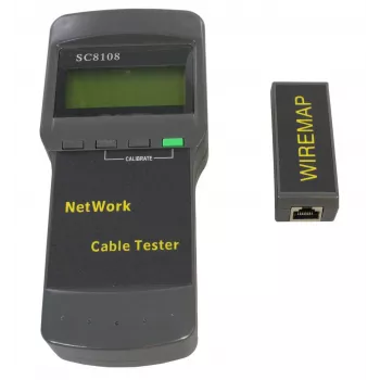 Microconnect CAB-TEST2 tīkla kabeļa testeris melns