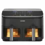 Cosori Dual Basket Chef Edition Double 8.5 L Brīvi stāvošs 1750 W Karstā gaisa fritieris Melns, Sudrabs