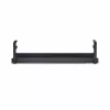 StarTech.com Under Desk kabelis Management Tray, Length Adjustable kabelis Organizer, Clamp-On Installation, No Drilling Required, Power Bar Holder, Melns