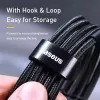 Baseus Cafule USB kabelis USB 2.0 2 m USB C Melns