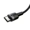 Baseus Cafule USB kabelis USB 2.0 2 m USB C Melns