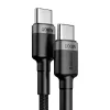 Baseus Cafule USB kabelis USB 2.0 2 m USB C Melns