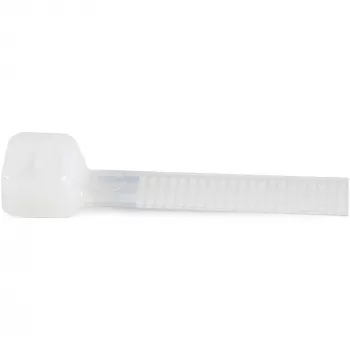 StarTech.com 8 collu (20 cm) kabeļu saites – 1/8 collas (4 mm) platas, 2-1/8 collas (55 mm) saišķa diametrs, 50 mārciņas (22 kg) stiepes izturība, neilona pašbloķējošās rāvējslēdzēja saites ar izliektu galu – 94V-2/UL sarakstā, 100 gab. iepakojums – balta