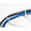 StarTech.com 8 collu (20 cm) kabeļu saites – 1/8 collas (4 mm) platas, 2-1/8 collas (55 mm) saišķa diametrs, 50 mārciņas (22 kg) stiepes izturība, neilona pašbloķējošās rāvējslēdzēja saites ar izliektu galu – 94V-2/UL sarakstā, 100 gab. iepakojums – balta