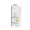 Nedis CCTB39940AL10 Lightning kabelis 1m alumīnijs 3,5 mm savienotājs