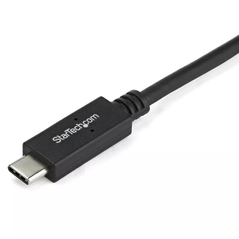 StarTech.com 3.3 pēdu (1 m) USB-C uz DVI kabelis - 1920 x 1200 - Melns