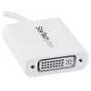 StarTech.com USB-C uz DVI adapteris - Balts, 3.2 Gen 2 (3.1 Gen 2), USB Type-C, DVI izeja, 1920 x 1200 pikseļi