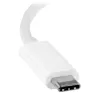 StarTech.com USB-C uz DVI adapteris - Balts, 3.2 Gen 2 (3.1 Gen 2), USB Type-C, DVI izeja, 1920 x 1200 pikseļi