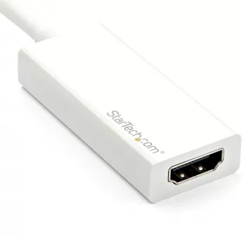 StarTech.com USB-C uz HDMI adapteris - balts - 4K 60Hz, USB Type-C, HDMI izeja, 3840 x 2160 pikseļi