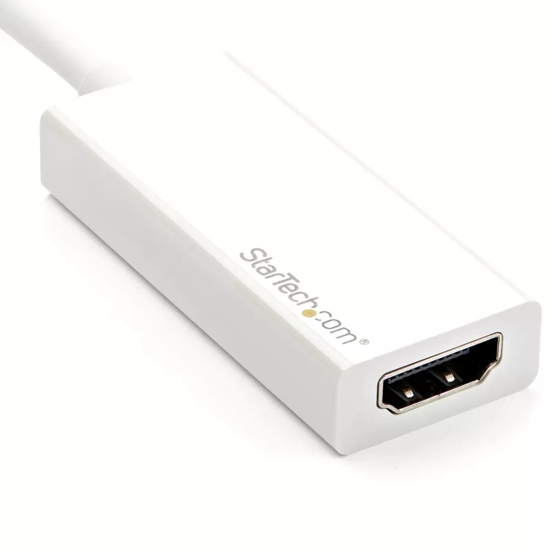 StarTech.com USB-C uz HDMI adapteris - balts - 4K 60Hz, USB Type-C, HDMI izeja, 3840 x 2160 pikseļi