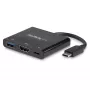 StarTech.com USB-C daudzpieslēgvietu adapteris ar HDMI - USB 3.0 pieslēgvieta - 60 W PD - melns