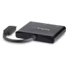 StarTech.com USB-C daudzpieslēgvietu adapteris ar HDMI - USB 3.0 pieslēgvieta - 60 W PD - melns