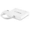 StarTech.com USB-C Multiport Adapter with HDMI - USB 3.0 Port - 60W PD - balta