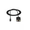 StarTech.com 6 pēdu/2 m USB C uz VGA kabelis - 1920x1200/1080p USB Type C uz VGA video aktīvais adaptera kabelis - Thunderbolt 3 saderīgs - Klēpjdators uz VGA monitoru/projektoru - DP Alt Mode HBR2