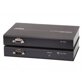 ATEN USB 2.0 DVI Single Link pa 1 CAT kabeļa (100m) KVM paplašinātājs ar pilnu USB2.0 atbalstu (līdz 480Mbps) / HDBaseT2.0