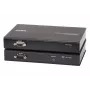 ATEN USB 2.0 DVI Single Link pa 1 CAT kabeļa (100m) KVM paplašinātājs ar pilnu USB2.0 atbalstu (līdz 480Mbps) / HDBaseT2.0