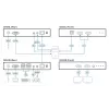 ATEN USB DisplayPort divu skatu HDBaseT™ 2.0 KVM paplašinātājs (4K@100m vienam skatam)