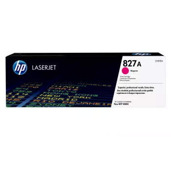 HP 827A fuksīna Oriģināls LaserJet tonera kasete, 32000 lapas, fuksīna, 1 gab.