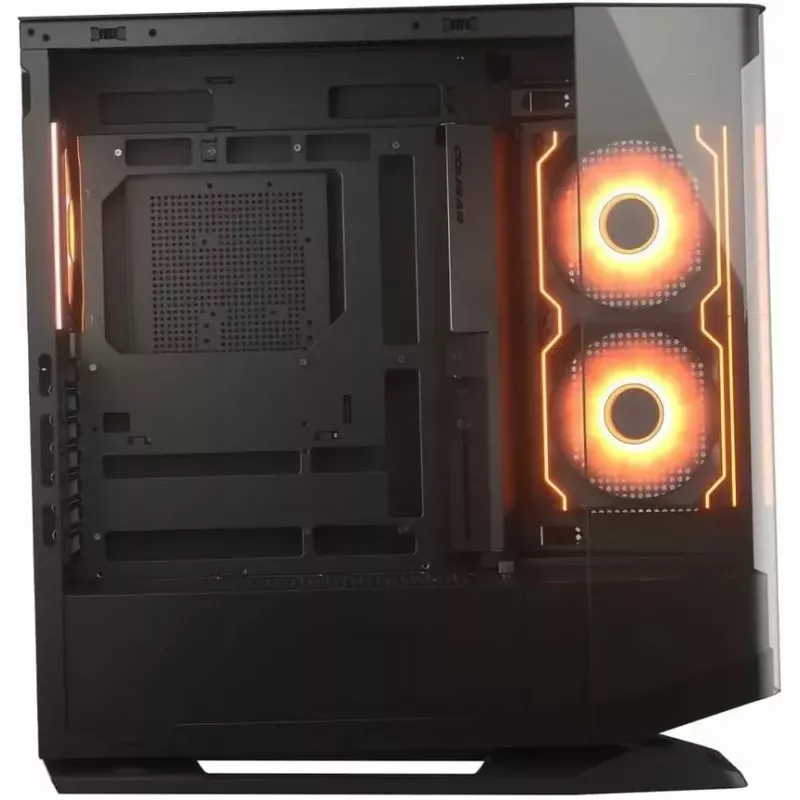 Datora korpuss COUGAR FV270 RGB, mid tower, melns