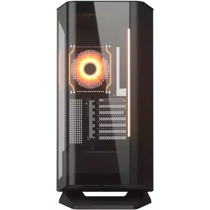 Datora korpuss COUGAR FV270 RGB, mid tower, melns