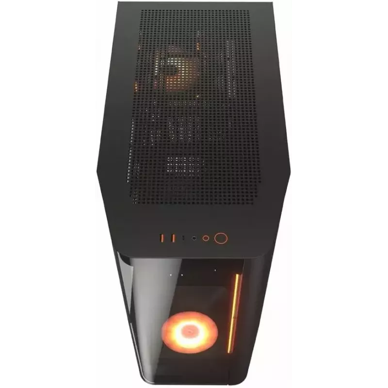 Datora korpuss COUGAR FV270 RGB, mid tower, melns