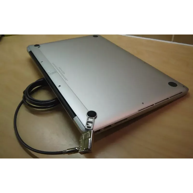 Kabeļu slēdzene Compulocks MBPR15 BR Wedge sudraba krāsā