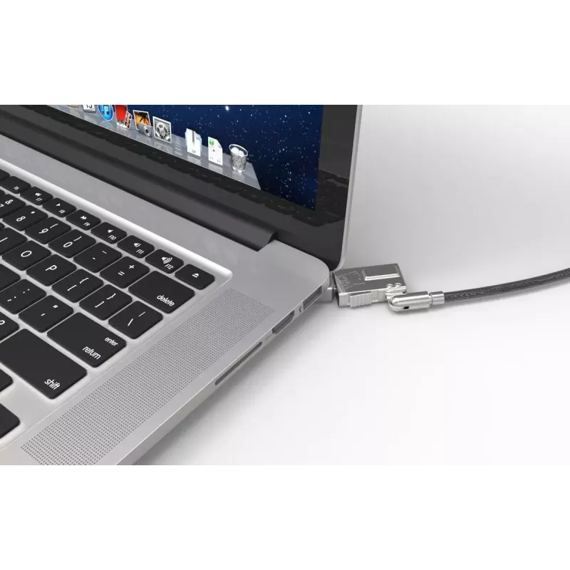 Kabeļu slēdzene Compulocks MBPR15 BR Wedge sudraba krāsā