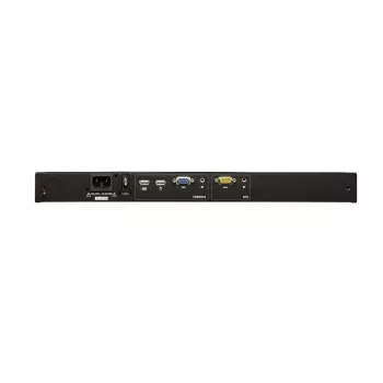 ATEN 1U īsa dziļuma USB VGA vienas sliedes LCD konsole
