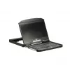 ATEN 1U īsa dziļuma USB VGA vienas sliedes LCD konsole