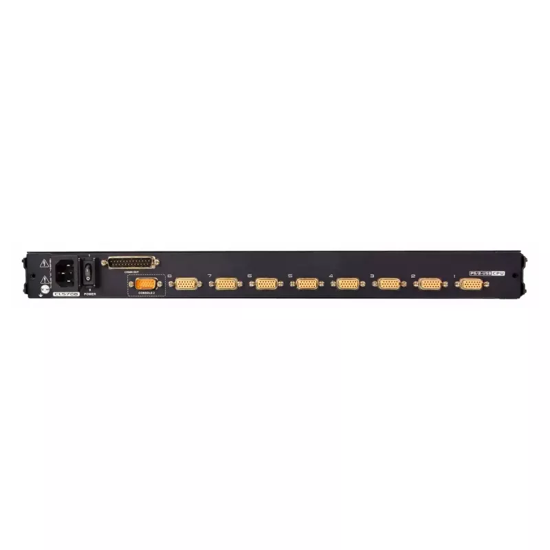 KVM slēdzis ATEN CL5708M Rack mounting Melns 1U 17 inch LCD CL5708M-ATA-GG