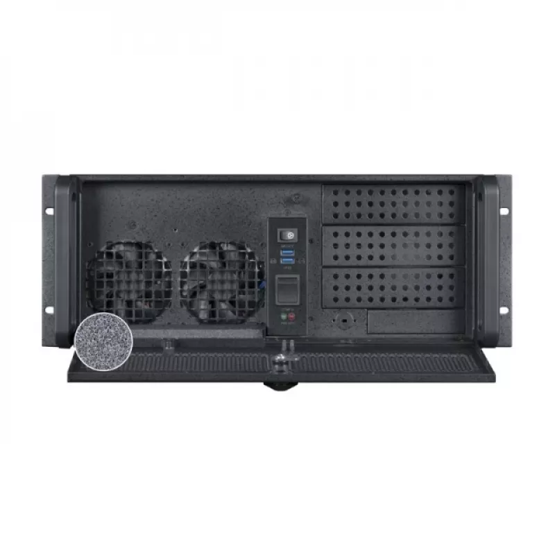 Chieftec UNC-410S-B-U3 Rack Melns