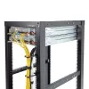 StarTech.com 1U Vertical Server Rack kabelis Management D-Ring Hook - 1.8x3.9in (4.5x10cm)