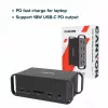 Dokstacija CANYON CNS-HDS95ST — USB-C (USB 3.2 Gen 2) dokstacija ar 2× HDMI, 2× USB 3.2 Gen1, 2× USB 2.0, Gigabit Ethernet, 100W, alumīnijs, melna
