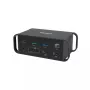 Dokstacija CANYON CNS-HDS95ST — USB-C (USB 3.2 Gen 2) dokstacija ar 2× HDMI, 2× USB 3.2 Gen1, 2× USB 2.0, Gigabit Ethernet, 100W, alumīnijs, melna