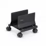 StarTech.com Datora torņa ratiņi, Ritošs mobilais CPU turētājs uz riteņiem (ritentiņi), Maksimālā slodze 46,3 mārciņas / 21 kg, Regulējams datora korpusa stiprinājums, Galddatora grīdas statīvs, Tērauda pārvietošanas platforma