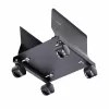 StarTech.com Datora torņa ratiņi, Ritošs mobilais CPU turētājs uz riteņiem (ritentiņi), Maksimālā slodze 46,3 mārciņas / 21 kg, Regulējams datora korpusa stiprinājums, Galddatora grīdas statīvs, Tērauda pārvietošanas platforma