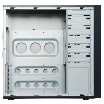 Chieftec CQ-01B-U3-OP datora korpuss Midi Tornis melns