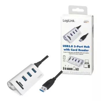 USB centrmezgls LogiLink CR0045