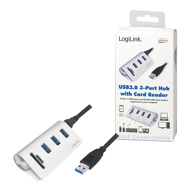 USB centrmezgls LogiLink CR0045