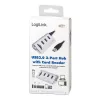 USB centrmezgls LogiLink CR0045