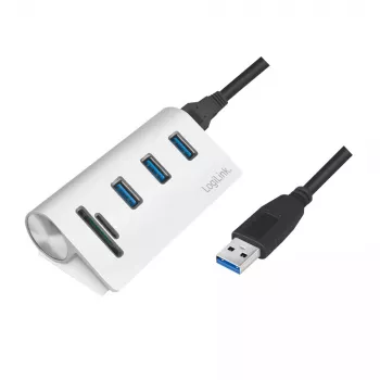 USB centrmezgls LogiLink CR0045