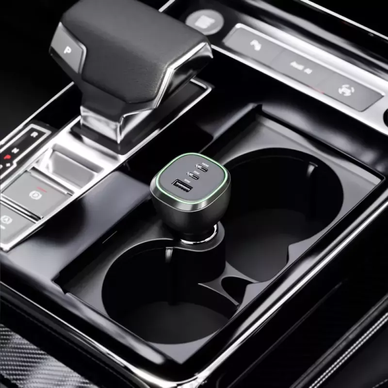 ALOGIC Rapid Power 165W USB-C auto lādētājs ar 240W lādēšanas kabeli
