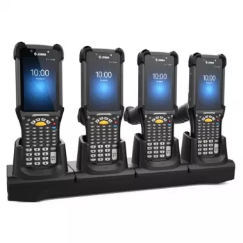 Zebra CRD-MC93-4SCHG-01 mobilās ierīces lādētājs Mobilais dators Melna DC Iekštelpu