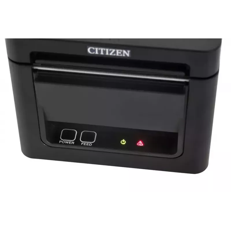 POS printeris Citizen CT-E351 — Tiešā termiskā druka, 203 x 203 DPI, 58/80 mm, Vadu (seriālais, USB), 250 mm/s, melns