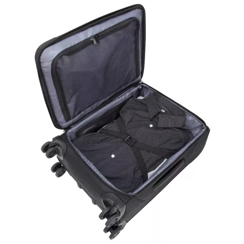 DELL AA686731 portatīvā datora soma 39,6 cm (15,6 collas) Troleju soma Melna