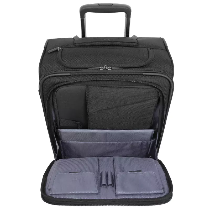 DELL AA686731 portatīvā datora soma 39,6 cm (15,6 collas) Troleju soma Melna