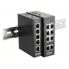 D-Link 8 portu nevadāms industriālais slēdzis ar 8 x 10/100 BaseT(X) portiem