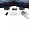 StarTech.com Universāla klēpjdatoru dokstacija, hibrīda USB-C un USB-A doks, divi 4K DP un HDMI, 60W PD, Mac / Windows / Chrome OS, 4x USB 5Gbps centrmezgls, GbE
