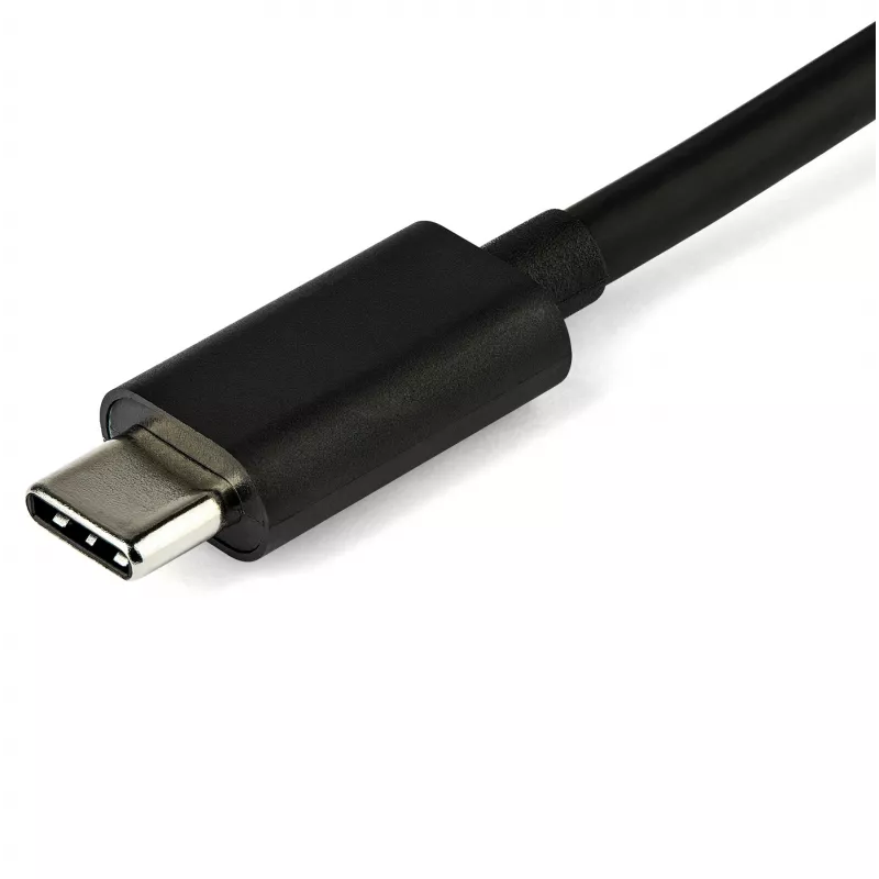 StarTech.com USB C daudzportu adapteris ar HDMI, VGA, Gigabit Ethernet un USB 3.0 – USB C uz 4K HDMI vai 1080p VGA displeja mini dokstacijas centrmezgls – USB Type-C ceļojumu dokstacija USB-C klēpjdatoriem