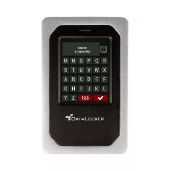 Origin Storage DataLocker DL4 FE ārējais portatīvais šifrētais HDD, 1 TB, USB-C / USB-A